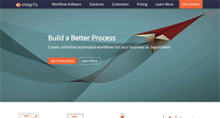 Desktop Screenshot of integrify.com