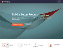 Tablet Screenshot of integrify.com